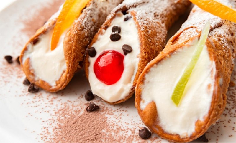 sicilian cannoli