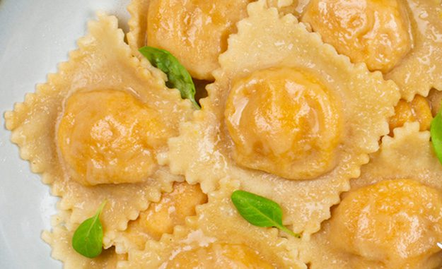 Handmade Pumpkin Ravioli