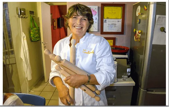 Chef Aurora, founder of Cookandine cooking class in Milan